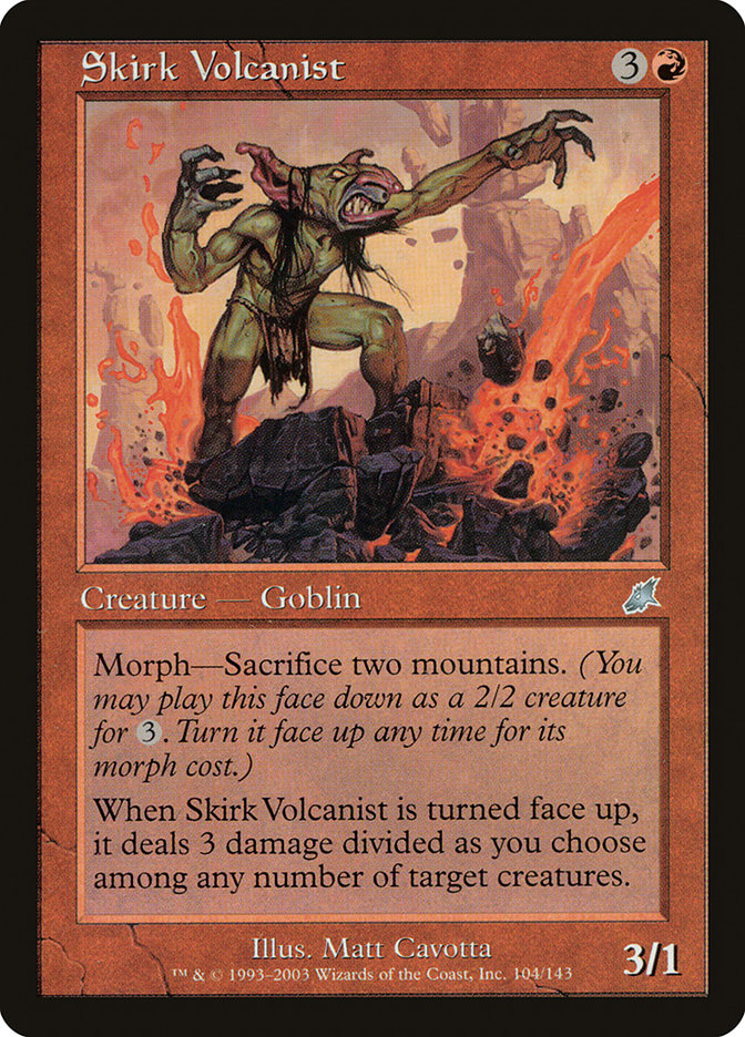 Skirk Volcanist [Scourge] | Anubis Games and Hobby