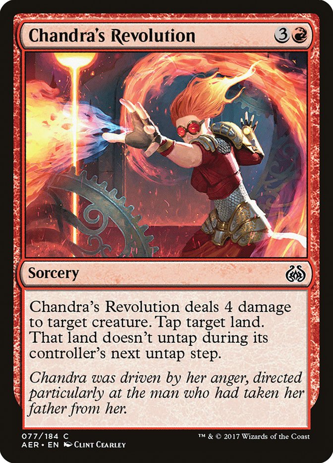 Chandra's Revolution [Aether Revolt] | Anubis Games and Hobby