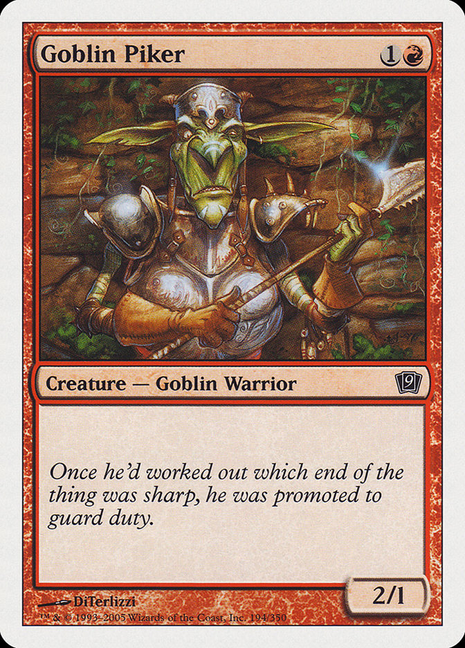 Goblin Piker [Ninth Edition] | Anubis Games and Hobby