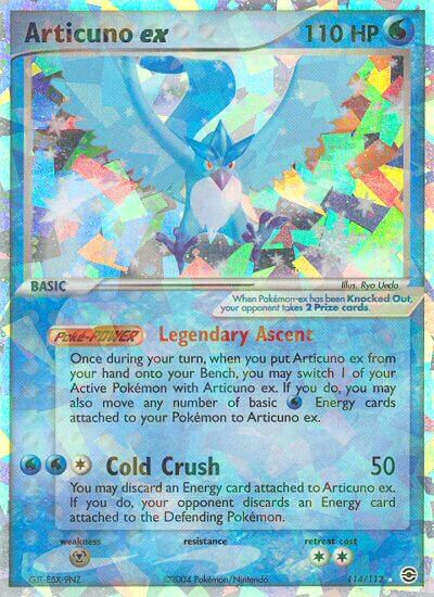 Articuno ex (114/112) [EX: FireRed & LeafGreen] | Anubis Games and Hobby