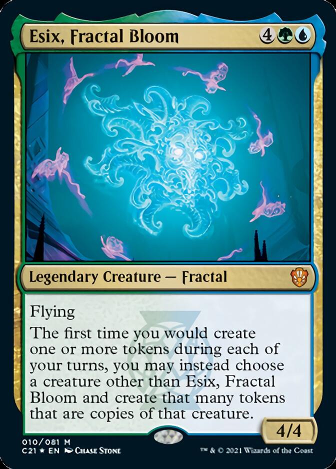 Esix, Fractal Bloom [Commander 2021] | Anubis Games and Hobby