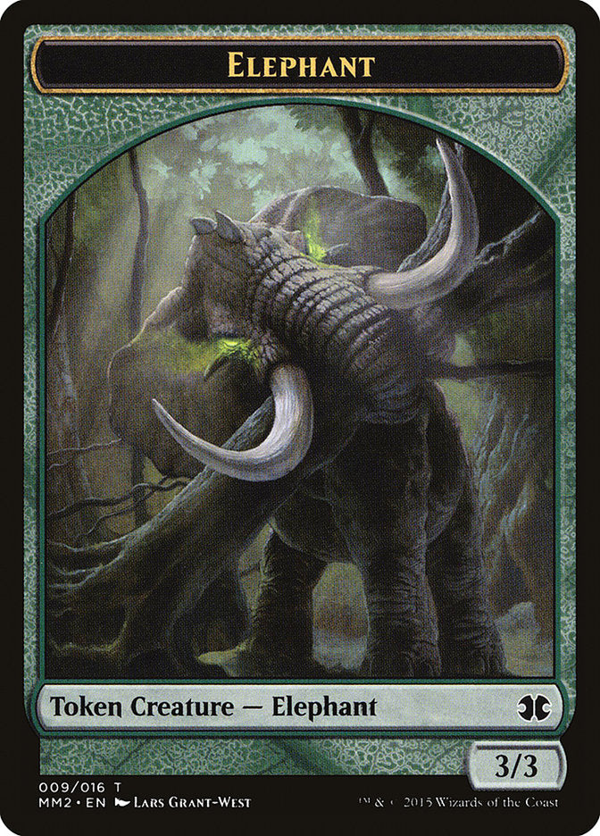 Elephant Token [Modern Masters 2015 Tokens] | Anubis Games and Hobby