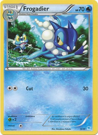 Frogadier (6/30) [XY: Trainer Kit 3 - Suicune] | Anubis Games and Hobby