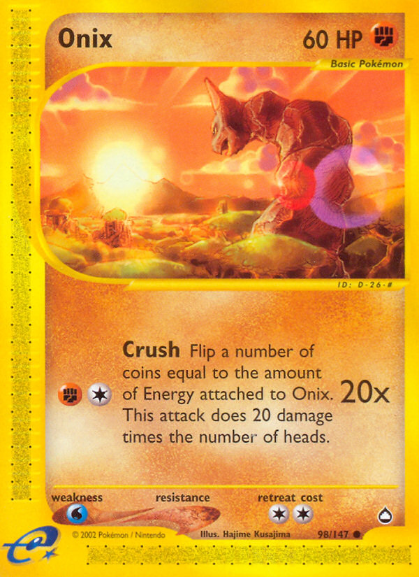 Onix (98/147) [Aquapolis] | Anubis Games and Hobby