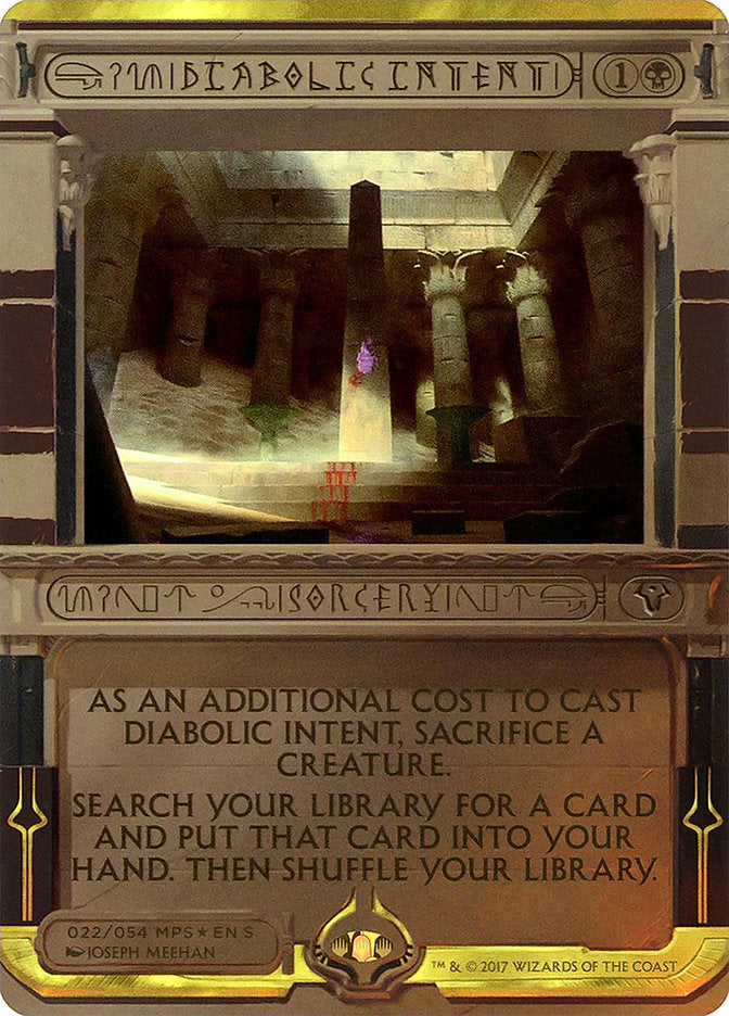 Diabolic Intent (Invocation) [Amonkhet Invocations] | Anubis Games and Hobby