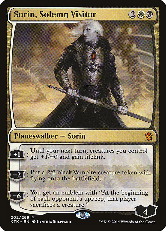 Sorin, Solemn Visitor [Khans of Tarkir] | Anubis Games and Hobby