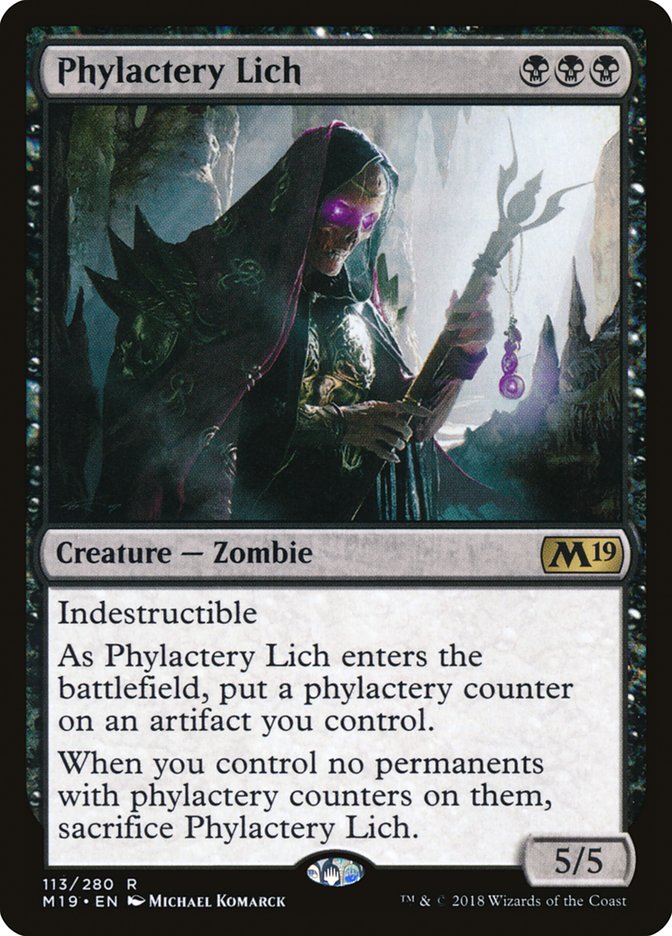 Phylactery Lich [Core Set 2019] | Anubis Games and Hobby