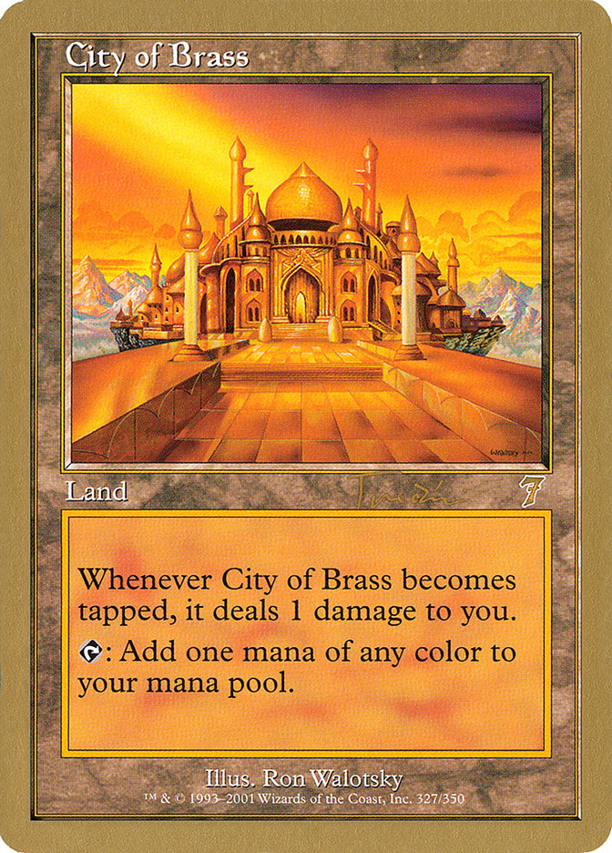 City of Brass (Jan Tomcani) [World Championship Decks 2001] | Anubis Games and Hobby