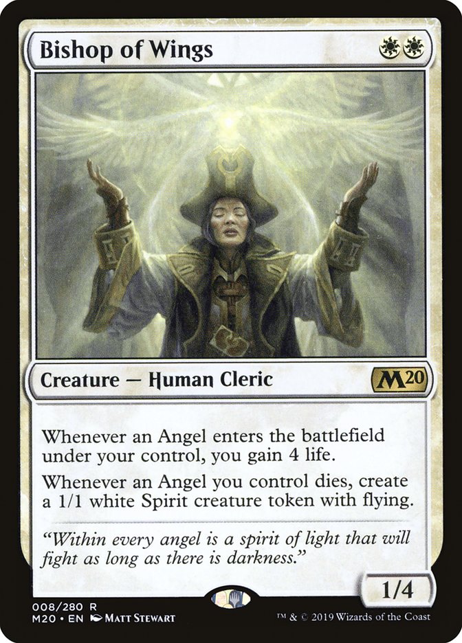 Bishop of Wings [Core Set 2020] | Anubis Games and Hobby