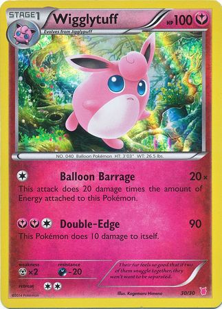 Wigglytuff (30/30) [XY: Trainer Kit 1 - Wigglytuff] | Anubis Games and Hobby