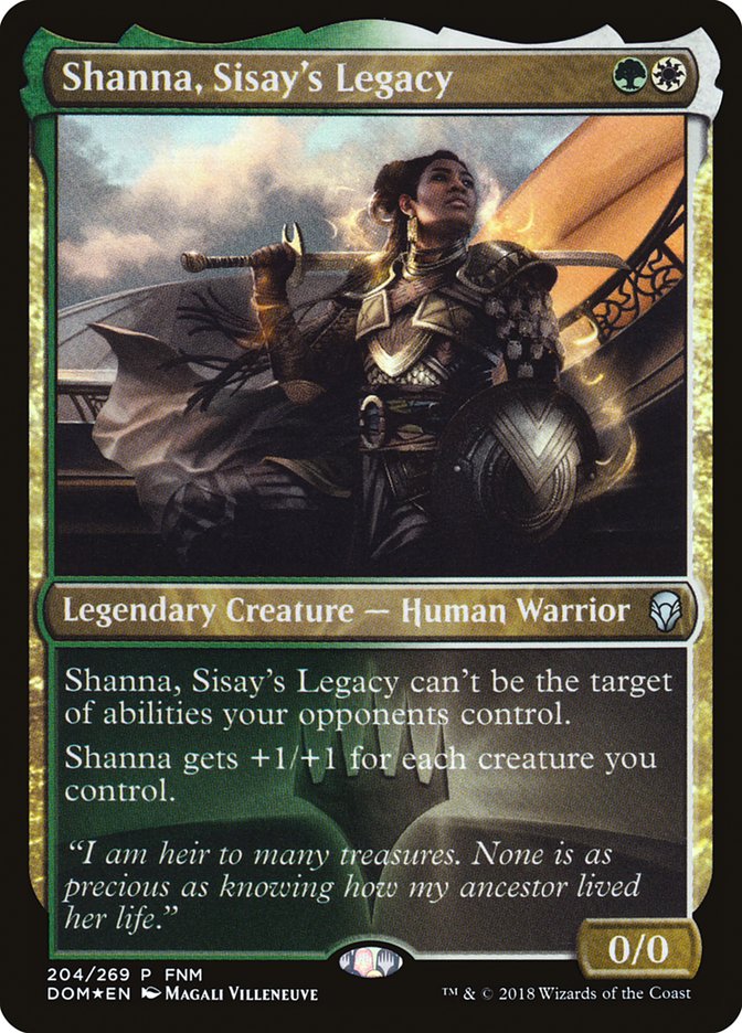 Shanna, Sisay's Legacy (FNM) [Dominaria Promos] | Anubis Games and Hobby