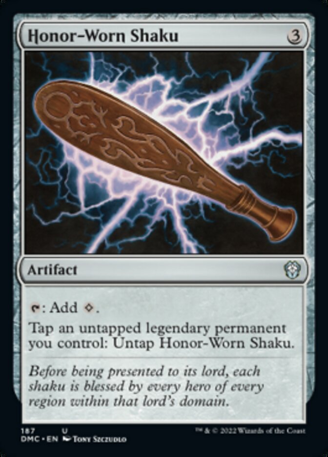 Honor-Worn Shaku [Dominaria United Commander] | Anubis Games and Hobby