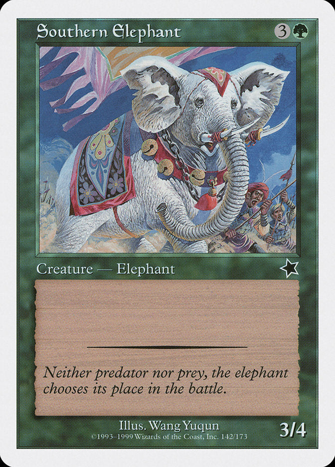 Southern Elephant [Starter 1999] | Anubis Games and Hobby