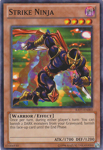 Strike Ninja [BATT-EN003] Starfoil Rare | Anubis Games and Hobby