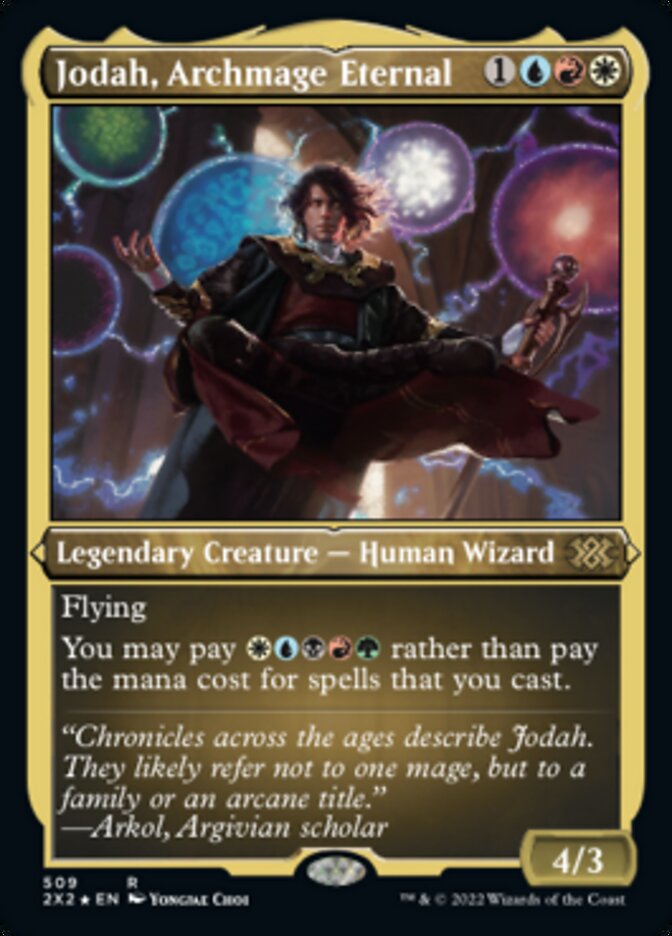 Jodah, Archmage Eternal (Foil Etched) [Double Masters 2022] | Anubis Games and Hobby