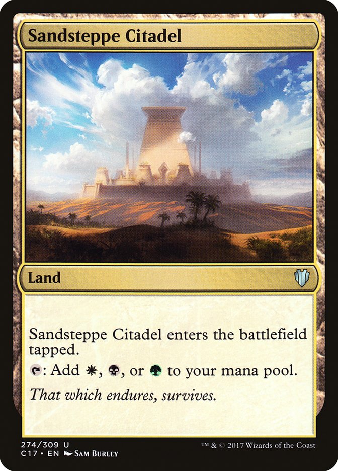Sandsteppe Citadel [Commander 2017] | Anubis Games and Hobby