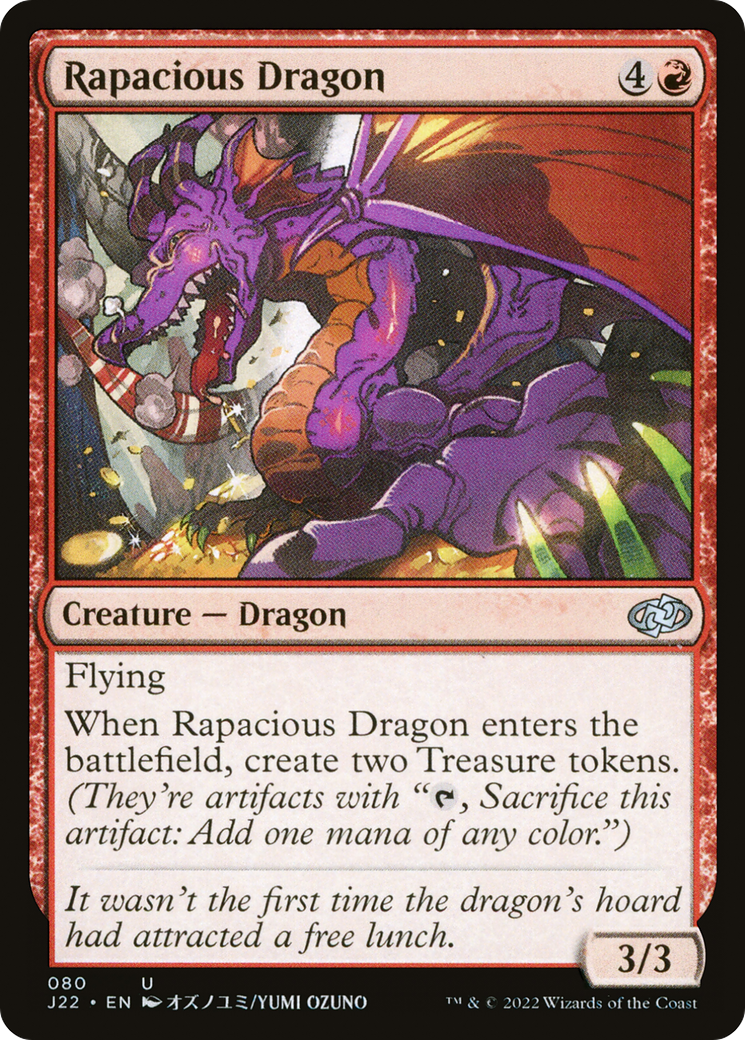 Rapacious Dragon [Jumpstart 2022] | Anubis Games and Hobby