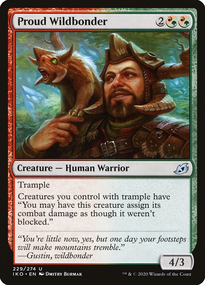 Proud Wildbonder [Ikoria: Lair of Behemoths] | Anubis Games and Hobby