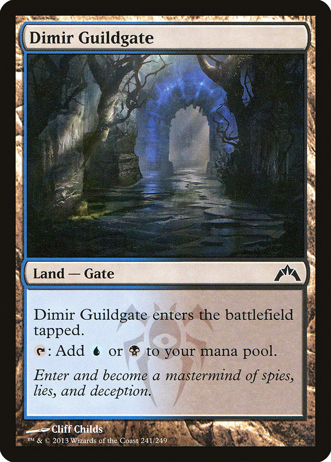 Dimir Guildgate [Gatecrash] | Anubis Games and Hobby