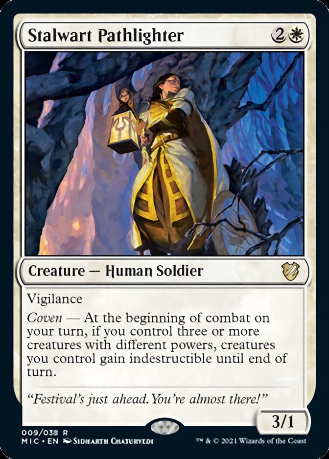 Stalwart Pathlighter [Innistrad: Midnight Hunt Commander] | Anubis Games and Hobby