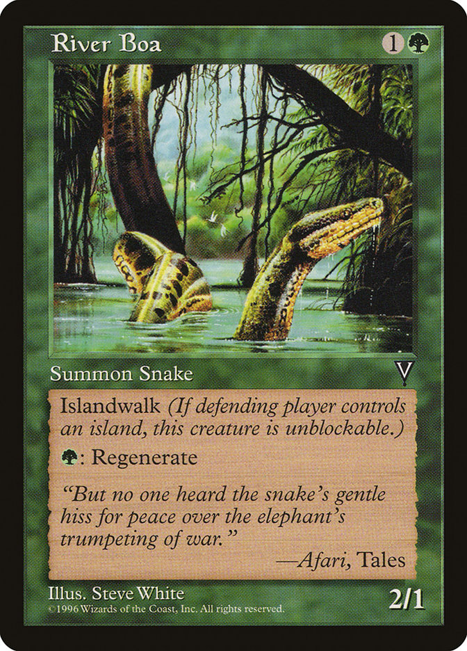 River Boa [Visions] | Anubis Games and Hobby