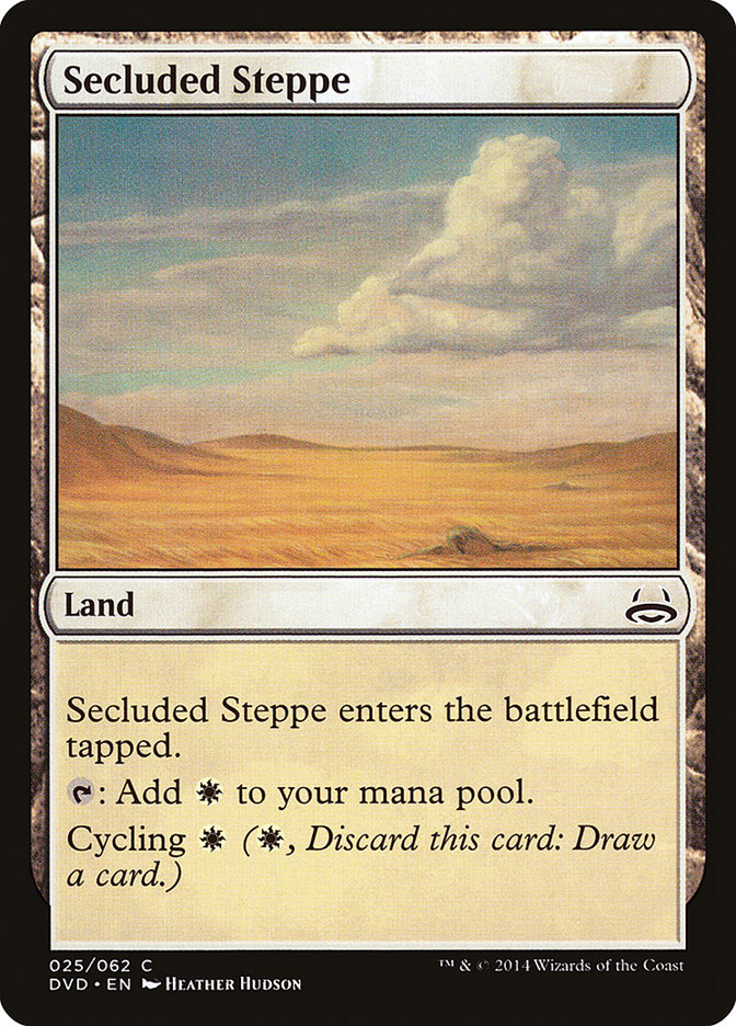 Secluded Steppe (Divine vs. Demonic) [Duel Decks Anthology] | Anubis Games and Hobby