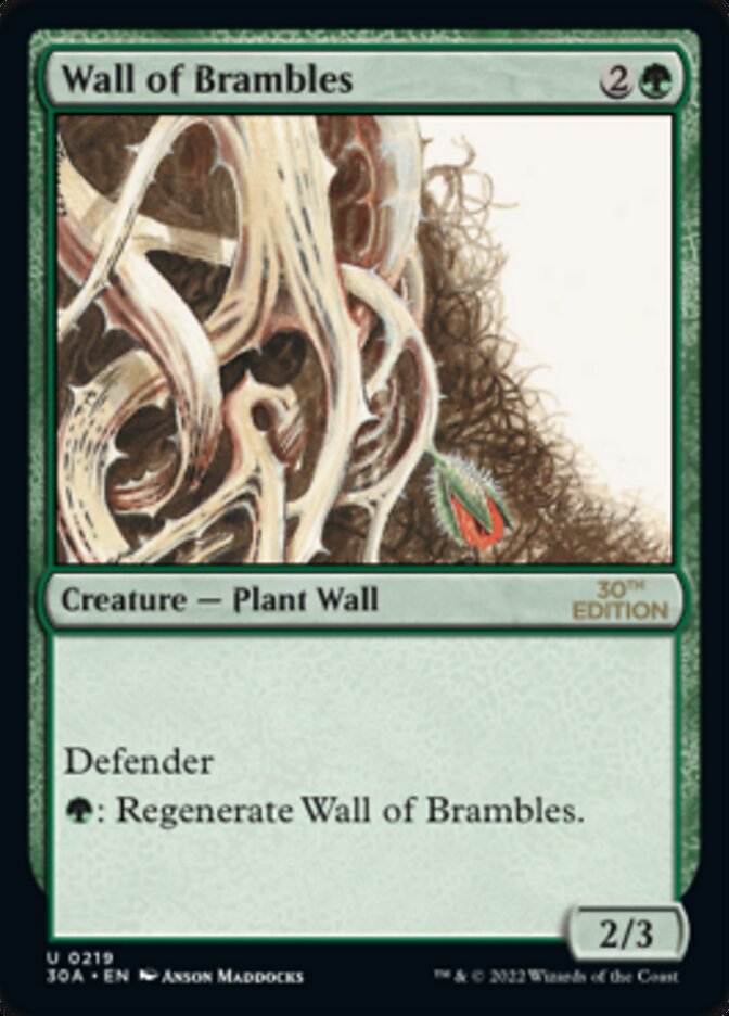 Wall of Brambles [30th Anniversary Edition] | Anubis Games and Hobby