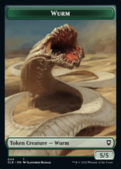 Phyrexian Beast // Wurm Double-Sided Token [Commander Legends: Battle for Baldur's Gate Tokens] | Anubis Games and Hobby