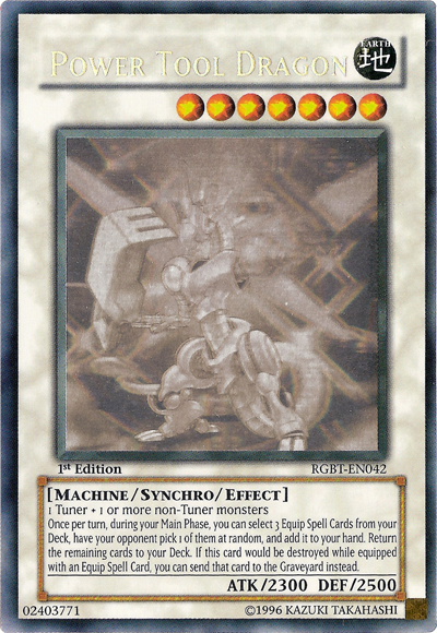 Power Tool Dragon [RGBT-EN042] Ultimate Rare | Anubis Games and Hobby