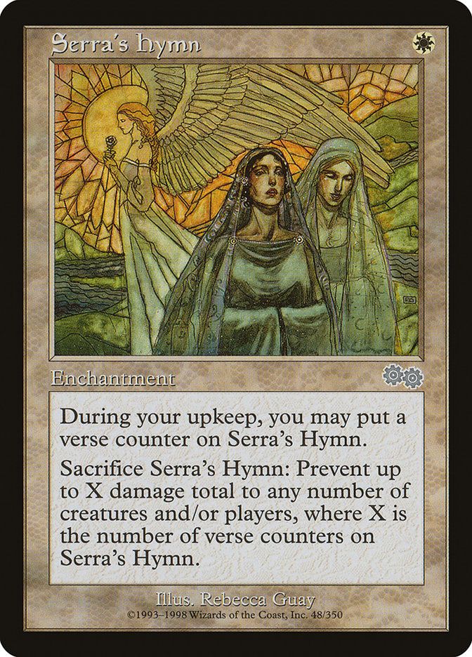 Serra's Hymn [Urza's Saga] | Anubis Games and Hobby