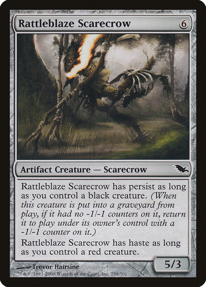 Rattleblaze Scarecrow [Shadowmoor] | Anubis Games and Hobby