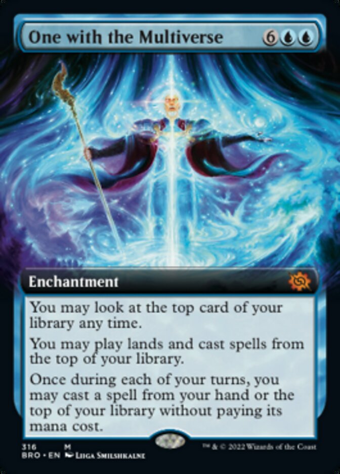 One with the Multiverse (Extended Art) [The Brothers' War] | Anubis Games and Hobby
