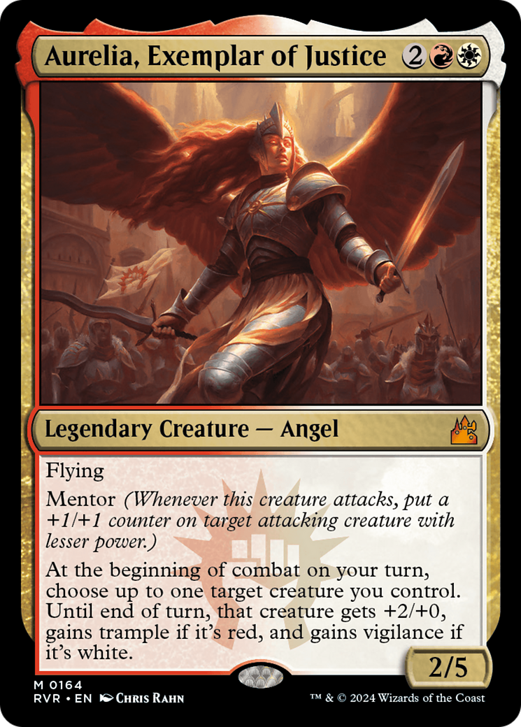 Aurelia, Exemplar of Justice [Ravnica Remastered] | Anubis Games and Hobby