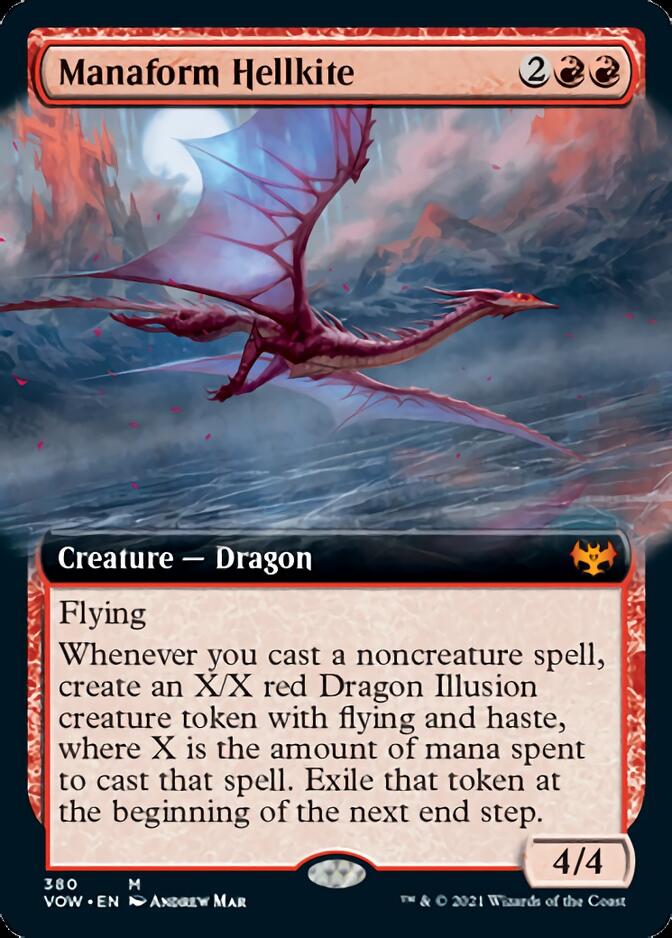Manaform Hellkite (Extended Art) [Innistrad: Crimson Vow] | Anubis Games and Hobby