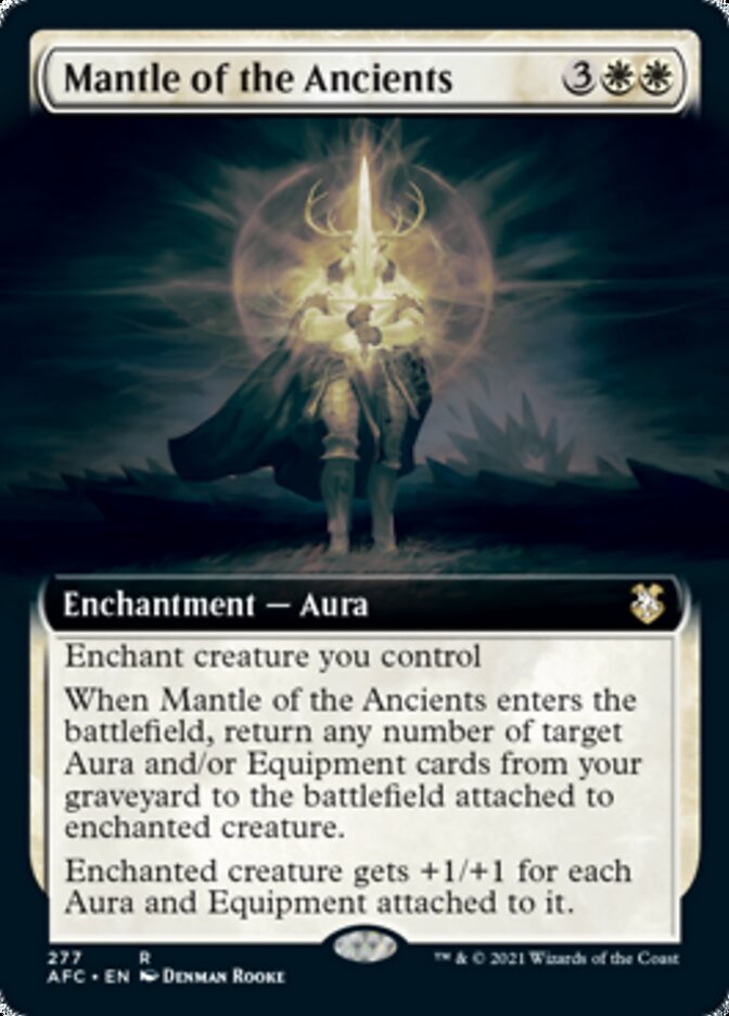 Mantle of the Ancients (Extended Art) [Dungeons & Dragons: Adventures in the Forgotten Realms Commander] | Anubis Games and Hobby