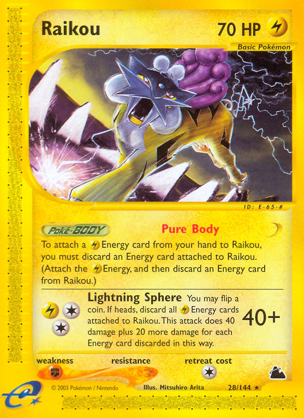 Raikou (28/144) [Skyridge] | Anubis Games and Hobby