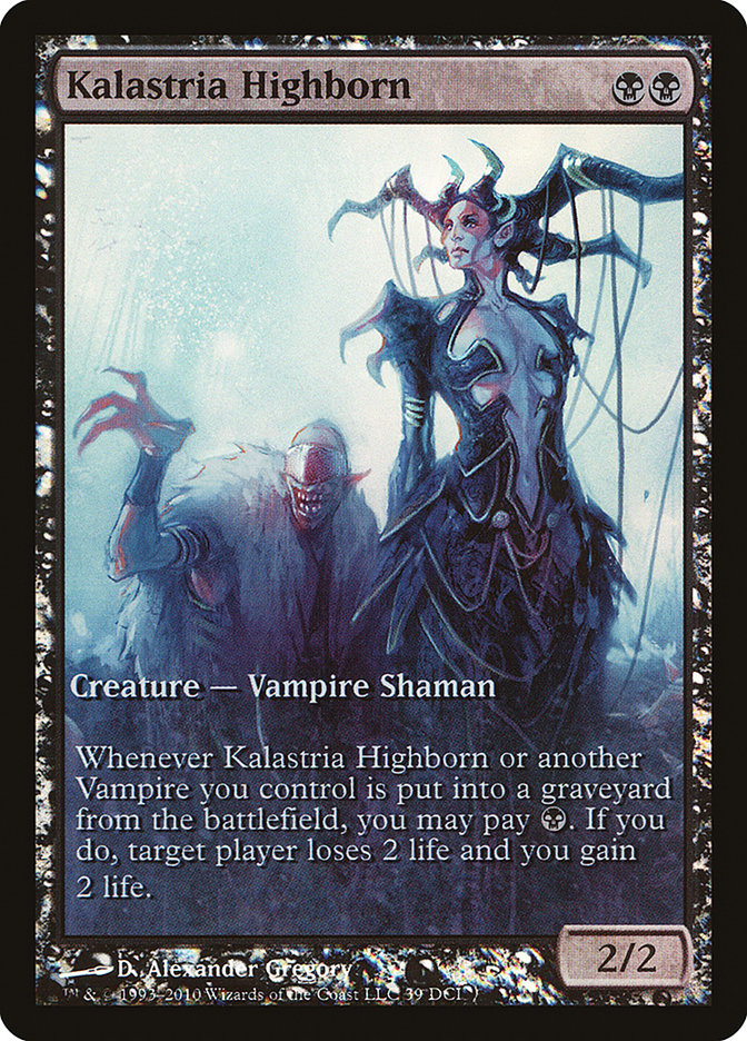 Kalastria Highborn (Game Day) (Extended Art) [Worldwake Prerelease Promos] | Anubis Games and Hobby