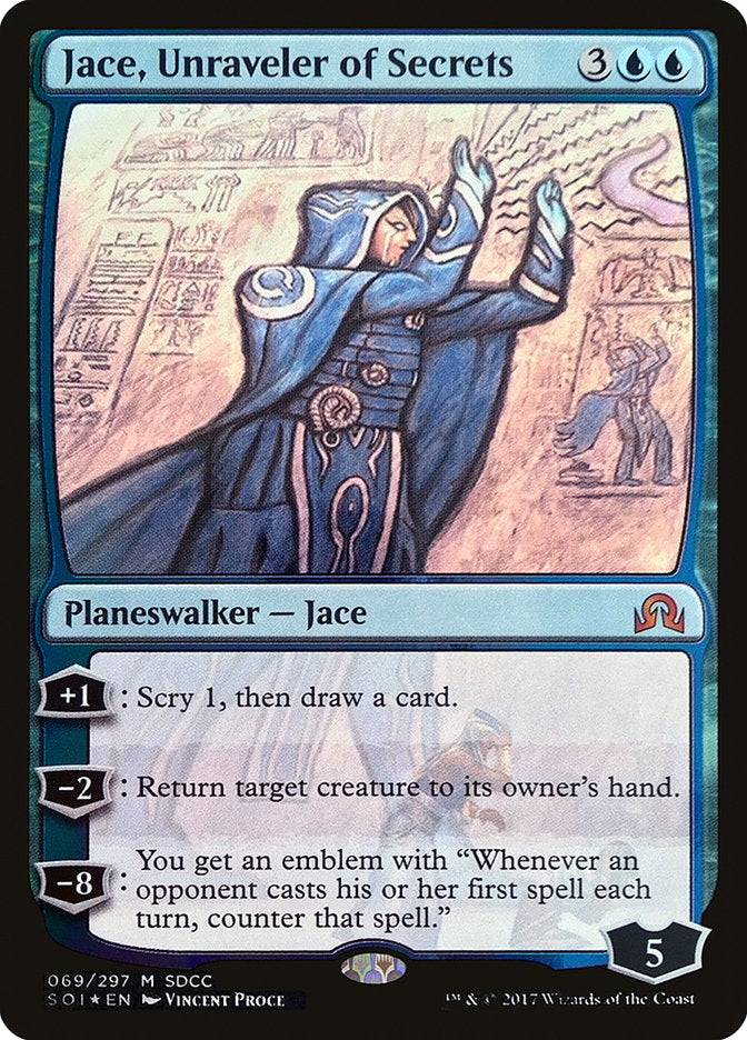Jace, Unraveler of Secrets [San Diego Comic-Con 2017] | Anubis Games and Hobby