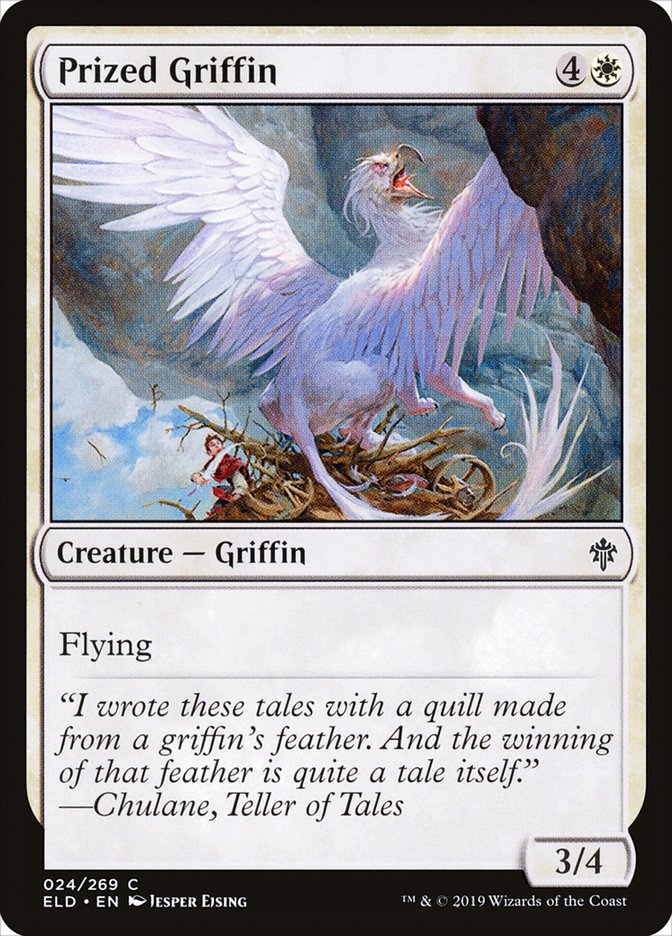 Prized Griffin [Throne of Eldraine] | Anubis Games and Hobby