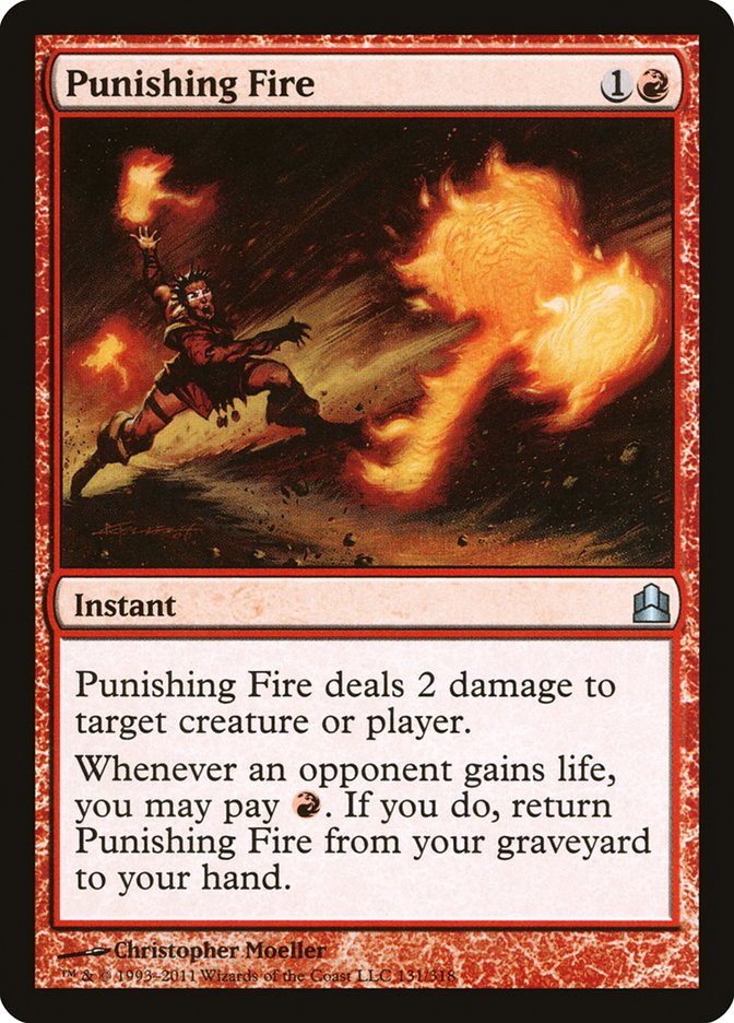 Punishing Fire [Commander 2011] | Anubis Games and Hobby