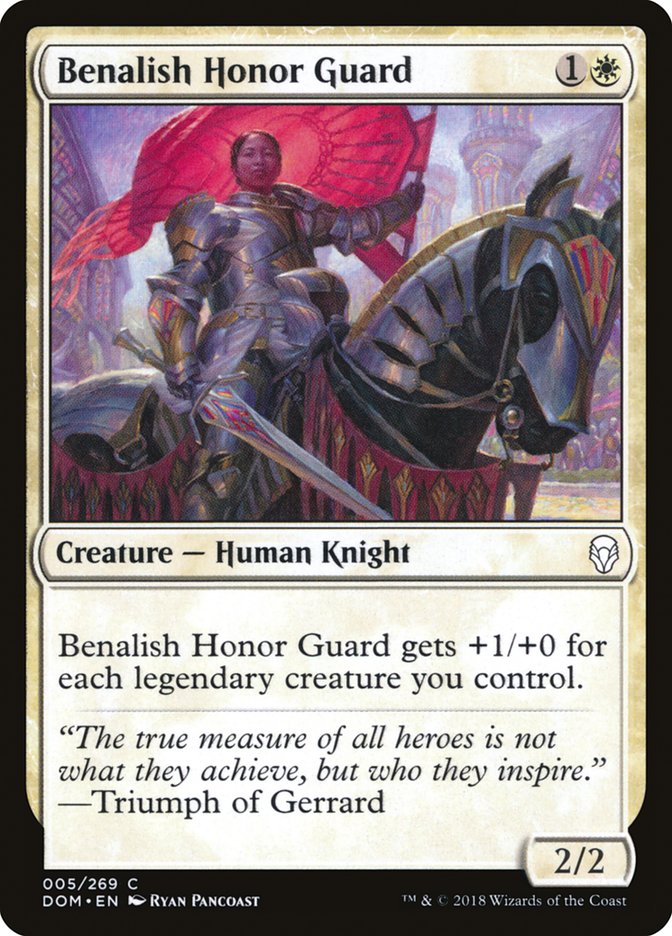 Benalish Honor Guard [Dominaria] | Anubis Games and Hobby