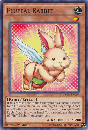 Fluffal Rabbit [NECH-EN020] Common | Anubis Games and Hobby