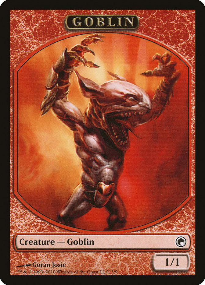 Goblin Token [Scars of Mirrodin Tokens] | Anubis Games and Hobby