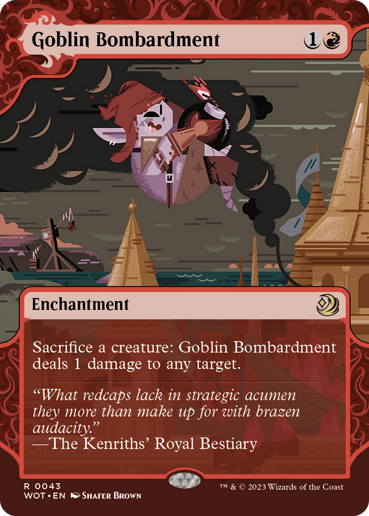 Goblin Bombardment [Wilds of Eldraine: Enchanting Tales] | Anubis Games and Hobby