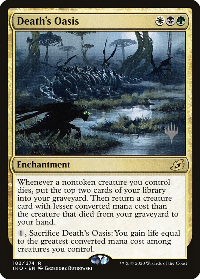 Death's Oasis (Promo Pack) [Ikoria: Lair of Behemoths Promos] | Anubis Games and Hobby