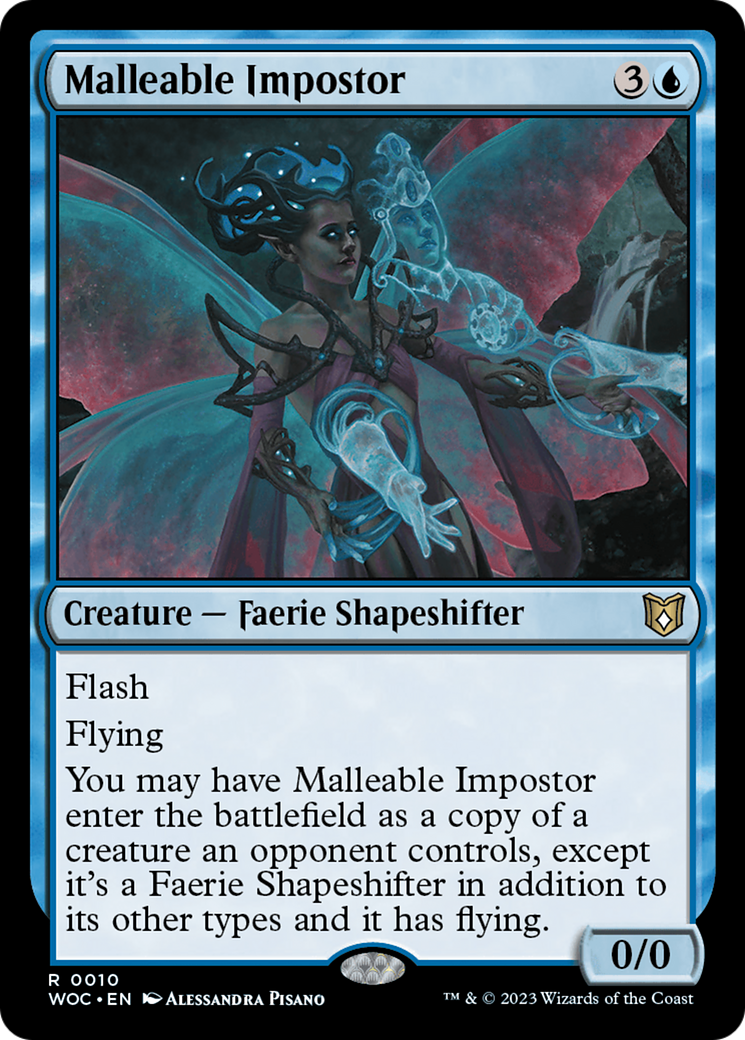 Malleable Impostor [Wilds of Eldraine Commander] | Anubis Games and Hobby