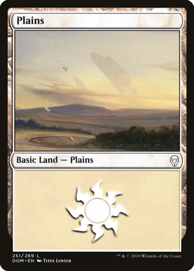 Plains (251) [Dominaria] | Anubis Games and Hobby