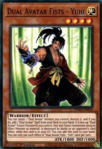 Dual Avatar Fists - Yuhi [PHRA-EN014] Super Rare | Anubis Games and Hobby