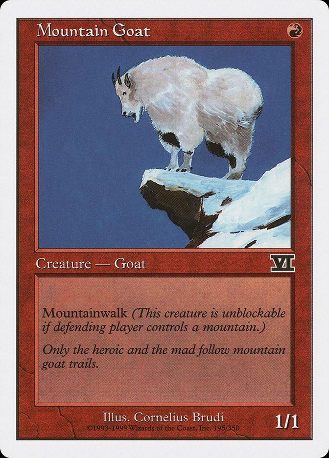Mountain Goat [Classic Sixth Edition] | Anubis Games and Hobby