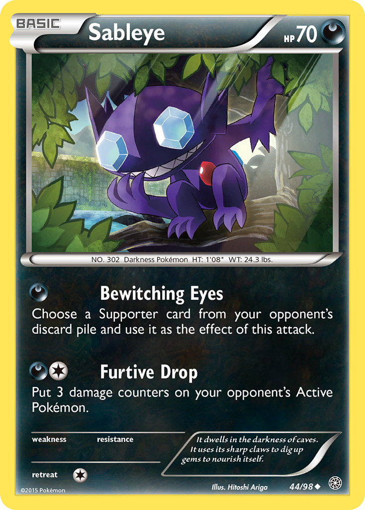 Sableye (44/98) [XY: Ancient Origins] | Anubis Games and Hobby